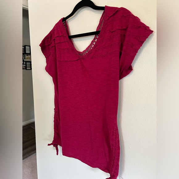 Maurices Summer Side Tie Shirt - Picture 4 of 8